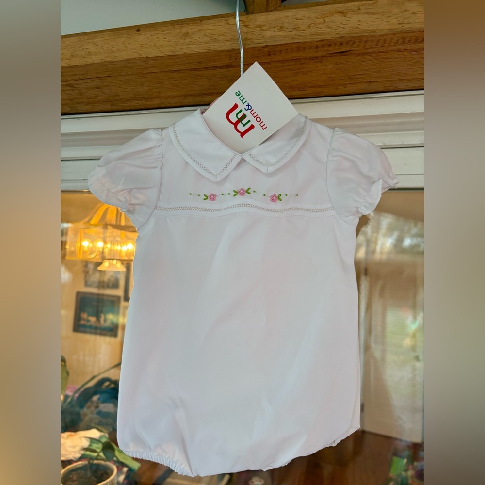 NWT Mom & Me Hand Embroidered Bubble